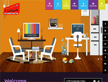Tablet Screenshot of creativethinksmedia.com